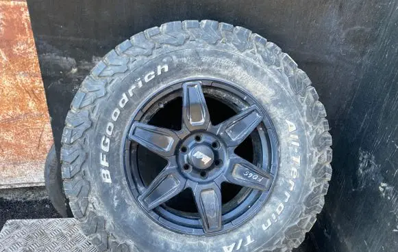 Nissan Navara D40 R17 alloy rim BMWheels
