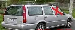 Volvo S70 V70 V70 XC Front door window glass four-door 43R00024 PD120EF15RR20