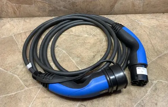 Jaguar I-Pace Electric car charging cable 