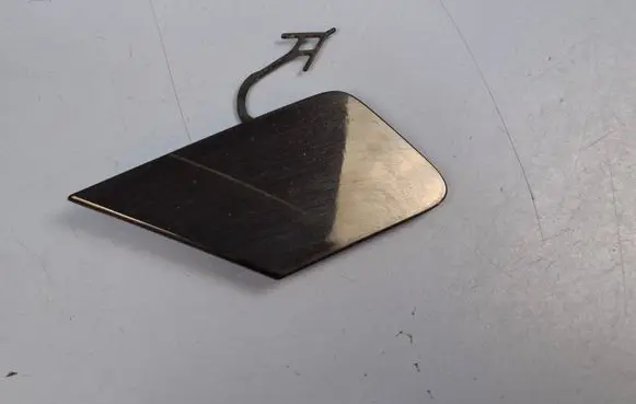 Front tow hook cap/cover