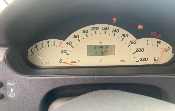 Mercedes-Benz A W168 Speedometer (instrument cluster) A1685408111