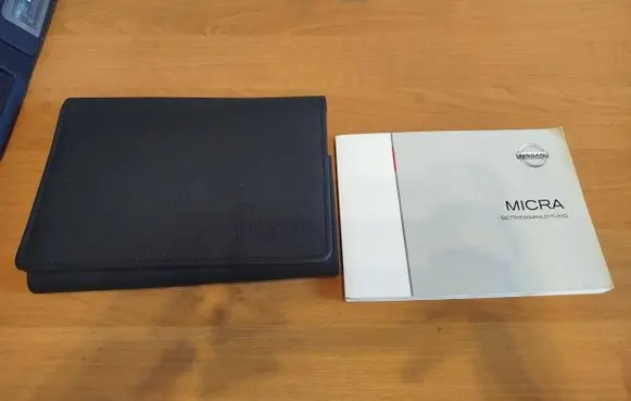 Nissan Micra Owners service history hand book 