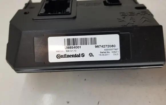 Citroen DS5 Other control units/modules 9674272080