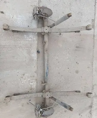 Rear axle beam