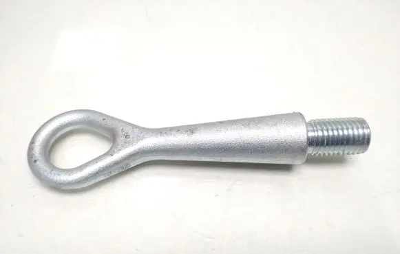 Towing hook eye