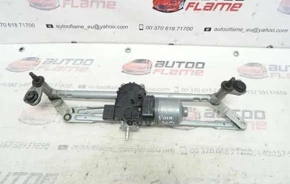 Volkswagen Polo V 6R Front wiper linkage and motor 6R1955023C