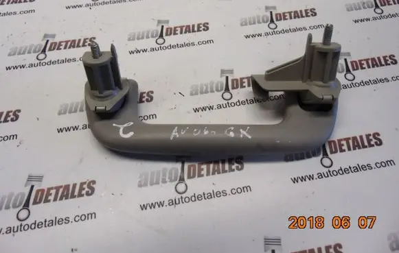 Rear interior roof grab handle