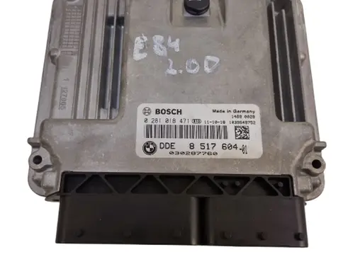 BMW X1 E84 Engine control unit/module ECU 8517604 0281018471