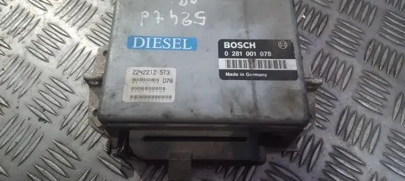 BMW 5 E34 Engine control unit/module 0281001078 2242212