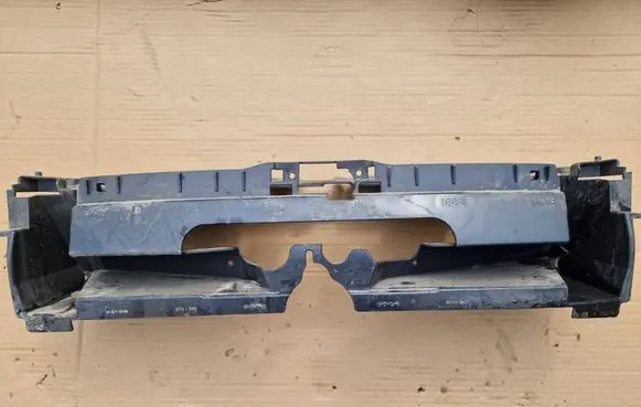 Front bumper foam support bar