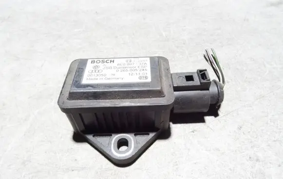Audi A6 S6 C5 4B ESP acceleration yaw rate sensor 8E0907637A