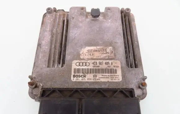 Audi A8 S8 D3 4E Engine control unit/module 0281011099 4E0907409A