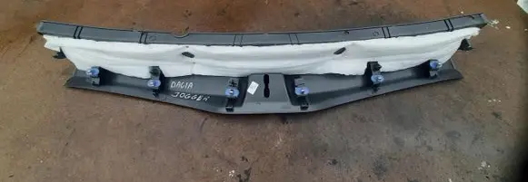 Engine bonnet/hood lock trim molding