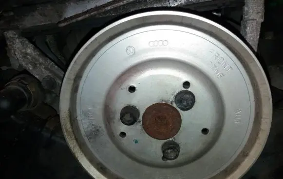 Audi A4 S4 B6 8E 8H Power steering pump pulley 078145255H