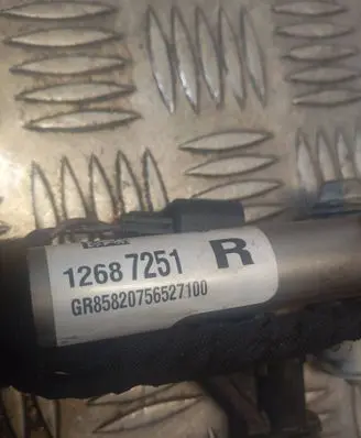 Chevrolet Corvette Fuel main line pipe 12687251 BR85820756527100