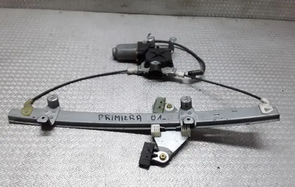 Nissan Primera Rear door window regulator with motor 400601T3