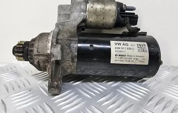 Audi A3 S3 8P Starter motor 02M911024C