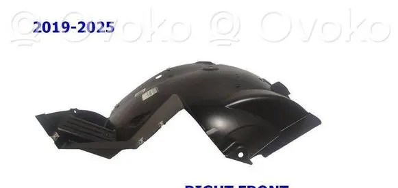 Renault Master III Front wheel arch liner splash guards 638406859R
