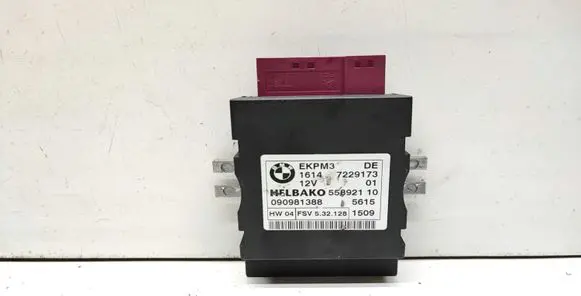 BMW 5 E60 E61 Fuel injection pump control unit/module 7229173 16147229173