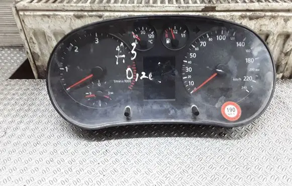 Audi A3 S3 8L Speedometer (instrument cluster) 8L0919880D