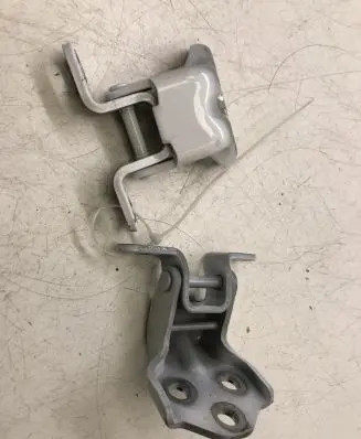 Front door hinge set