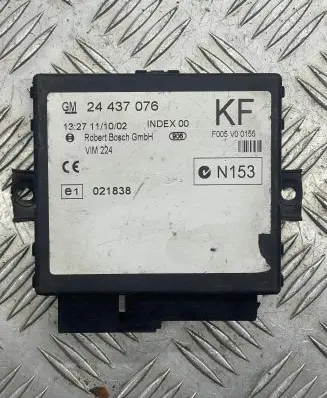 Opel Zafira A Comfort/convenience module 24437076 F005V00155 021838