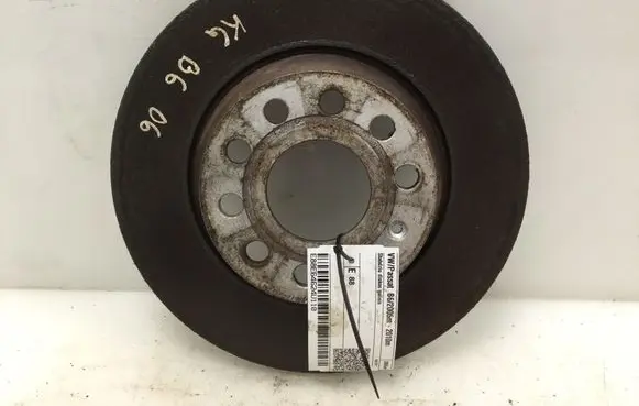 Volkswagen PASSAT B6 Rear brake disc 