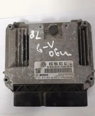 Volkswagen Golf V Engine control unit/module 03G906021QJ 0281014064