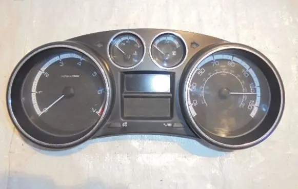 Peugeot 308 Speedometer (instrument cluster) 9665107780