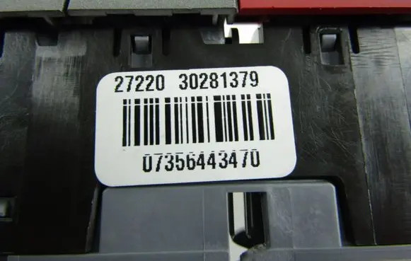 Fiat Panda III Multifunctional control switch/knob 30281379