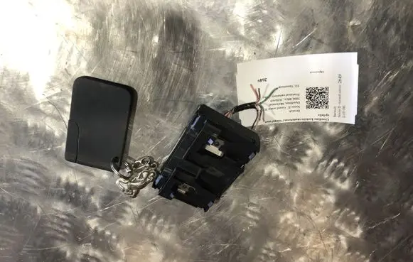 Renault Scenic II - Grand scenic II Ignition key card reader S118651001