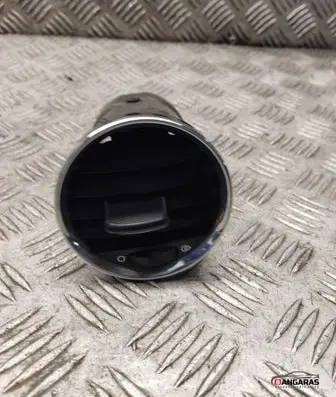 Dashboard air vent grill cover trim