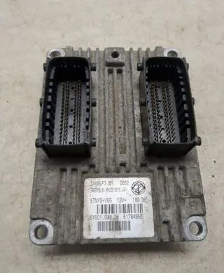 Fiat Punto (199) Engine control unit/module 51784956 5TVGV6G 6160109806