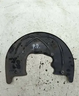 Audi Q7 4M Front brake disc dust cover plate 4M0615312E