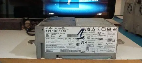 Mercedes-Benz B W247 Radio/GPS head unit trim A2479001810
