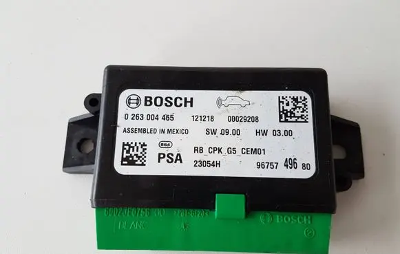 Peugeot 208 Parking PDC control unit/module 9675749680 00029208 121218