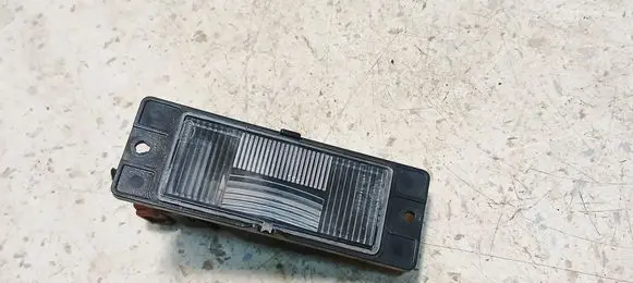 Number plate light