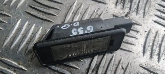 Citroen C5 Number plate light 9682403680