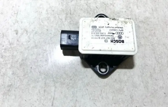 Audi A6 S6 C6 4F ESP acceleration yaw rate sensor 8e0907637b 0265005618