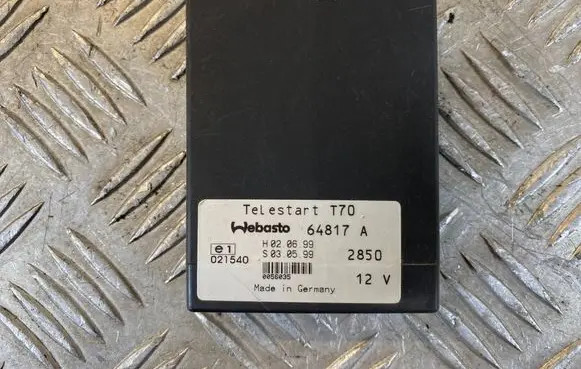 Seat Alhambra (Mk1) Auxiliary heating control unit/module 64817A 021540 H020699