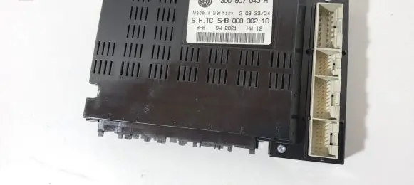 Volkswagen Phaeton Air conditioning/heating control unit 3D0907040H 5HB00830210