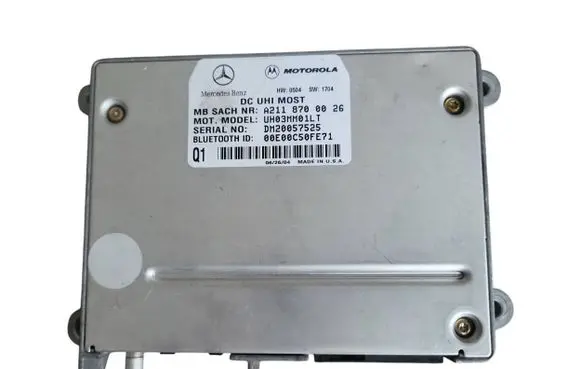 Mercedes-Benz C W203 Bluetooth control unit module A2118700026