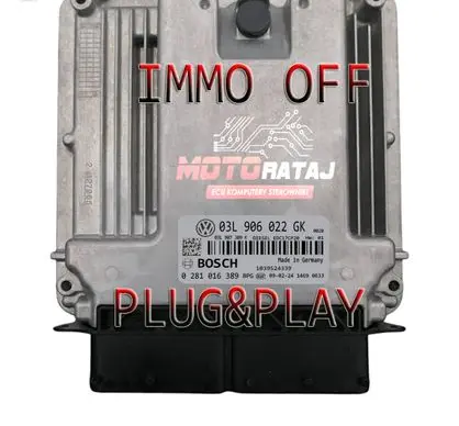 Volkswagen Transporter - Caravelle T5 Engine control unit/module 03L906022GK 0281016389
