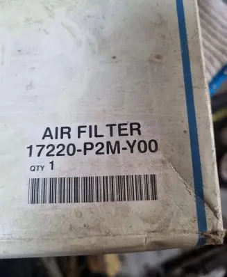 Honda Civic Air filter 17220P2MY00