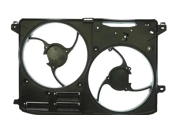 Ford Fusion II Radiator cooling fan shroud DG93-8C607-GB DG93-8C607-GC