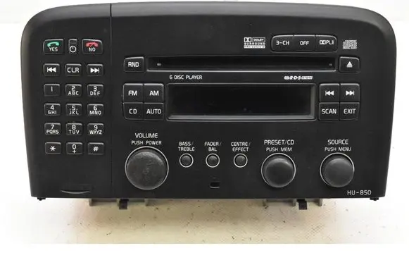 Volvo S80 Radio/CD/DVD/GPS head unit 30737705
