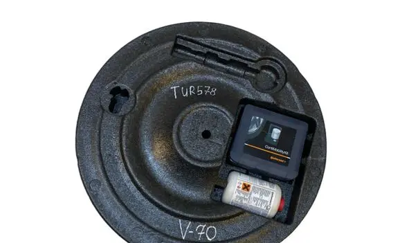 Volvo V70 Tire air pump compressor 31280750 D3016S