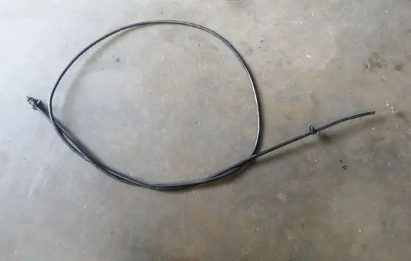 Mercedes-Benz ML W163 Engine bonnet/hood lock release cable 