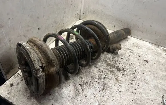 Peugeot 607 Front shock absorber with coil spring