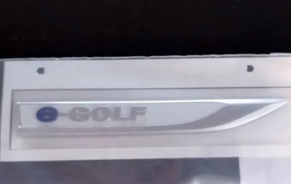 Volkswagen e-Golf Manufacturers badge/model letters 5GE853688E